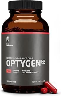 FIRST ENDURANCE OptygenHP - Premium Endurance Supplement | Boost Power | Increase Performance and Endurance | Improves Oxygen Utilization| 120 Capsules