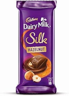 Cadbury Dairy Milk Silk Hazelnut Chocolate Bar, 143 g
