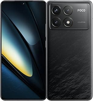 Poco F6 Pro 5G (512 + 12GB) Global Version Unlocked 6.67" 120Hz 50Mp Triple Camera (for Tmobile Mint Tello & Global) (Black)