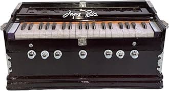 Harmonium- 3 1/4 Octave, Double Bellow, 39 Keys,7 Stopper, 2 Reeds (Bass- Male), With Cover & free carry bag