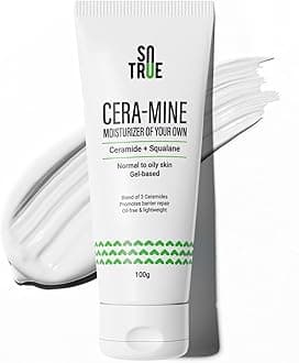 Sotrue Ceramide Gel Face Moisturizer for Oily & Acne Prone Skin | Oil-Free Gel Moisturizer With Squalene |Fast Absorbing For Women & Men | 100g