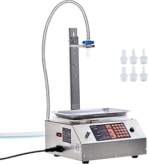 VEVOR Paste Liquid Filling Machine 30-15000g, 17L/min Large Flow Rate, Automatic Bottle Filling Machine for Oil, Detergent, Shampoo, Yogurt, Drink, Glue, Medium-low Viscous Liquids