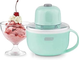DASH My Mug Ice Cream Maker, for Ice Cream, Gelato, Sorbet, Frozen Yogurt, and Custom Mix-Ins