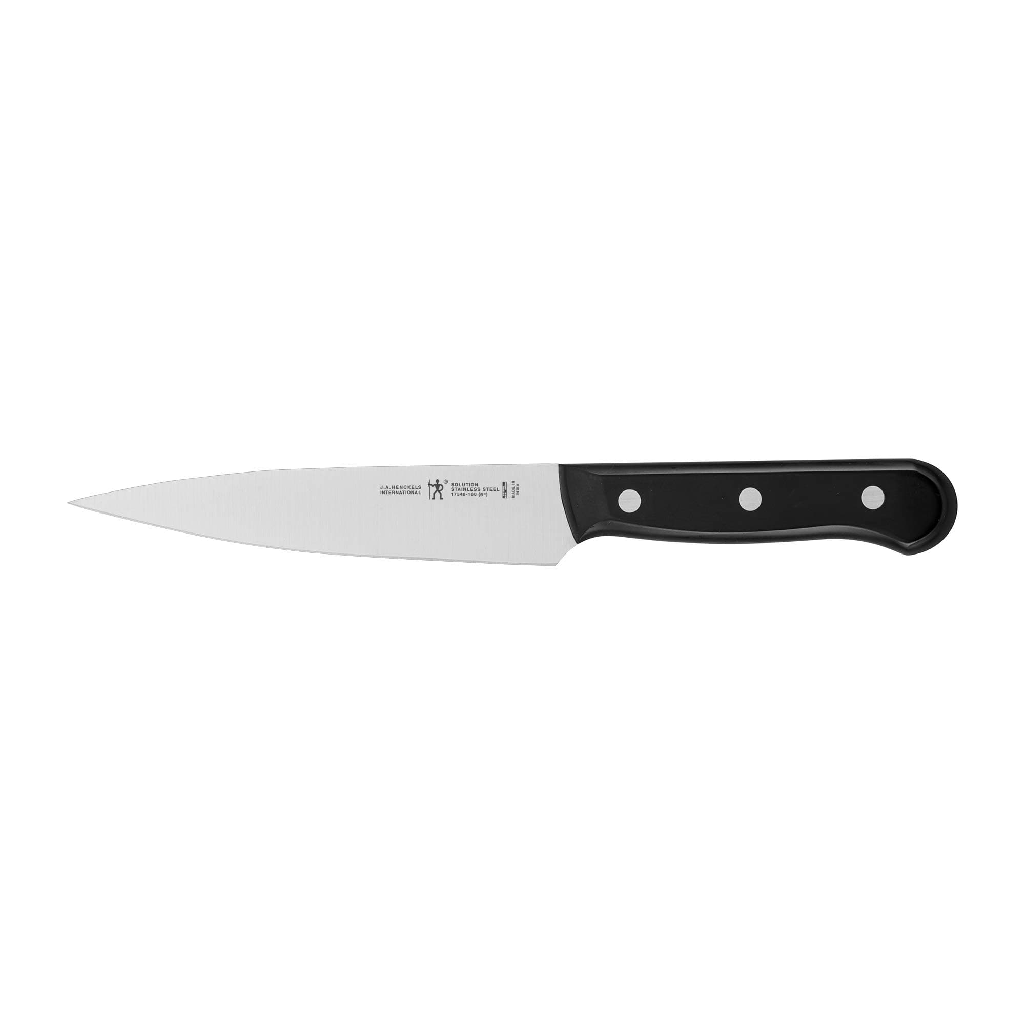 HENCKELS Solution Razor-Sharp 6-inch Small Carving Knife German Engineered Informed by 100+ Years of Mastery, Utility Knife