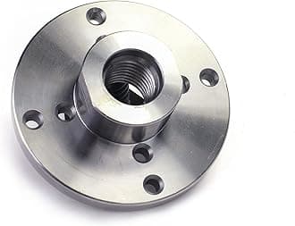 4" Wood Lathe Steel Faceplate Chucks, 1”-8TPI Thread Woodworking Accessories Tools