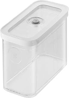 Fresh & Save Cube Boxes, Plastic, Airtight Dry Food Storage Container, Medium Tall Cube, 2M Container, 1.9-qt
