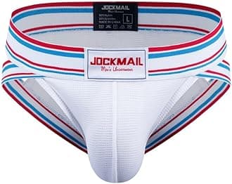 Mesh Athletic Supporters Mens Briefs Underwear Comfort Male Underwear for Gym Sport