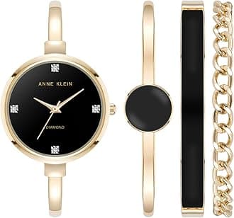 Women's Bangle Watch and Bracelet Set