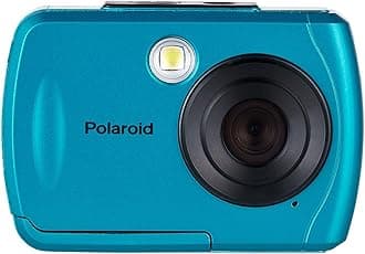 IS048 Waterproof Instant Sharing 16 MP Digital Portable Handheld Action Camera, Teal