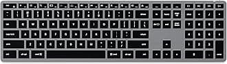 – Slim X3 Bluetooth Wireless Keyboard, US QWERTY Layout, Backlit Numeric Keypad, Multi-Device – For MacBook Air & Pro M5 M4 M3, Mac Mini, iPad Air & Pro, iMac and more – Space Grey