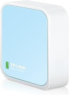 TP-Link N300 Wireless Portable Nano Travel Router(TL-WR802N) - WiFi Bridge/Range Extender/Access Point/Client Modes, Mobile in Pocket