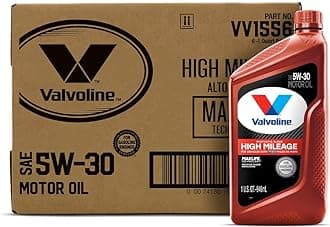 Valvoline MaxLife Technology 5W-30 合成ブレンドモーターオイル 1クォート (6個パック)