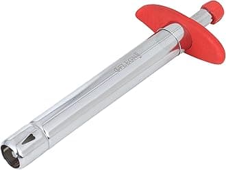 Stainless Steel Gas Lighter for Gas Stoves, Long Lasting Tool Easy Grip Kitchen Stove Igniter for Restaurants & Kitchen Use (Color, Red 1)