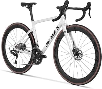 Carbon Road Bike,Lightweight Full Carbon Racing Bicycle with Shimano 105 R7120 24S Shift Groupset and Hydraulic Oil Disc Brake Bike