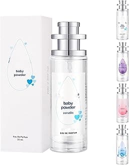 Elyven Baby Powder Perfume, Elyven Fresh Scent Perfume Fragrance Body, Baby-Soft Perfumes Spray, Long-Lasting Moisture & Fragrance, 35ml (Powder Classic)