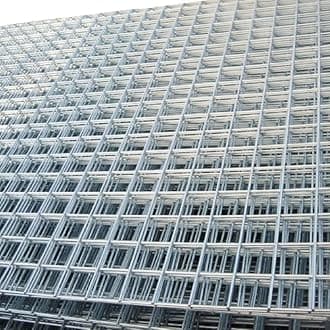 Welded Wire Panel | 8x4ft/1" | 2.4m x 1.22m/25mm | 12 Gauge | Galvanised (1, Galvanised)