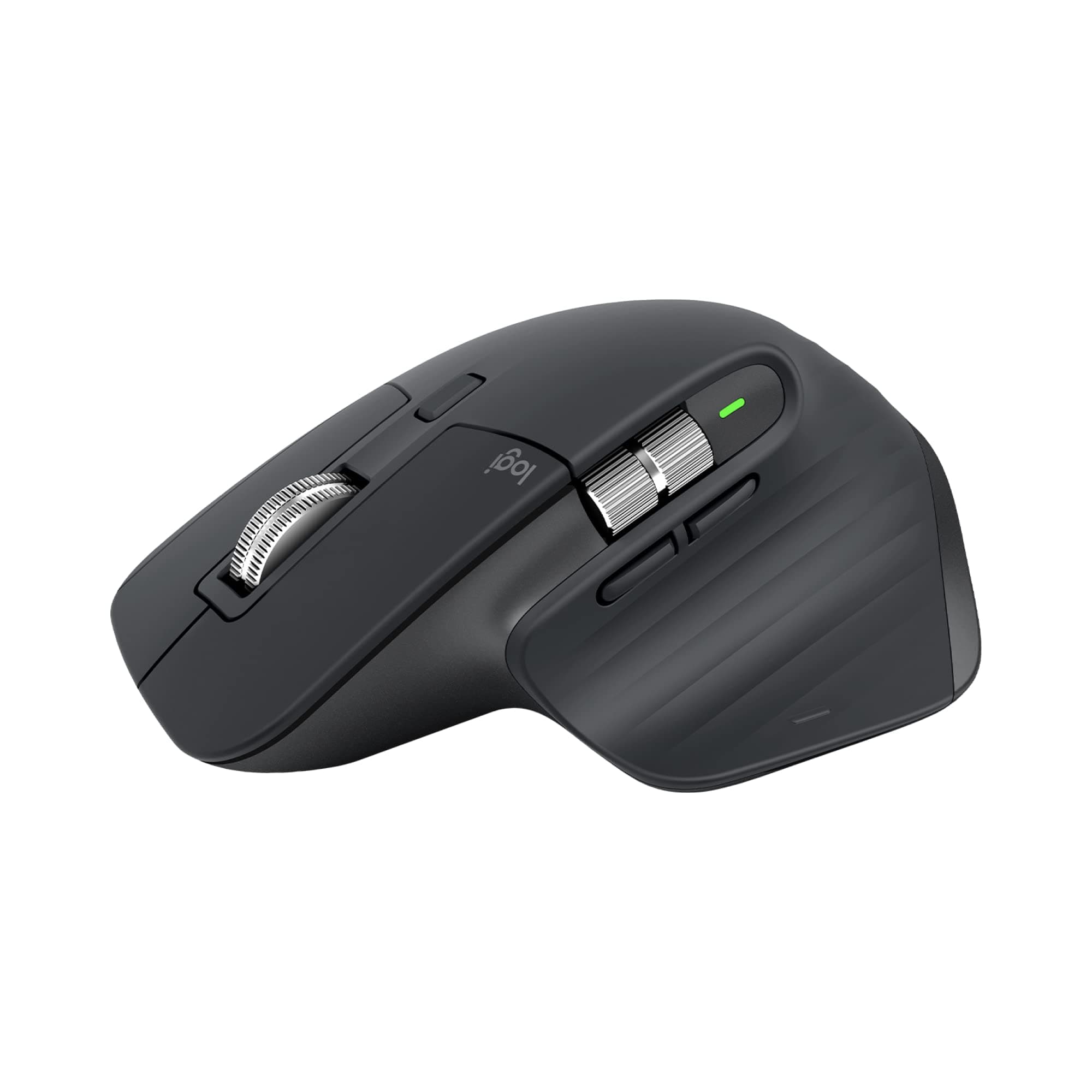 MX Master 3S - Wireless Performance Mouse with Ultra-fast Scrolling, Ergo, 8K DPI, Track on Glass, Quiet Clicks, USB-C, Bluetooth, Windows, Linux, Chrome - Graphite