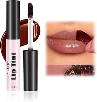 Lip Stain Peel Off, Lip Stain Long Lasting Waterproof Lip Tint Matte Lipstick, Tattoo Colour Nude Lipstick, Lip Stick for Women Girls (06#, One Size)
