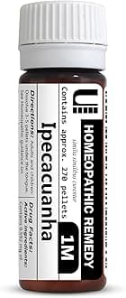 Ipecacuanha 1M Homeopathic Remedy, 270 Pellets