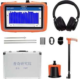 PQWT L2000 Outdoor Pipe Water Leak Detector, Middle Sensor Detecting Water Leak