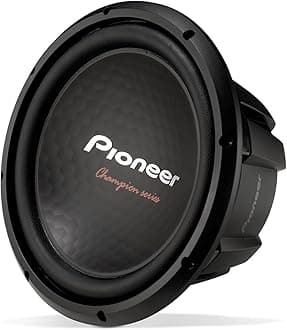PIONEERTS-A301D4 - Powerful 12-inch Subwoofer, 1600 Watts Peak Power, Dual 4 Ohm Voice Coil for Powerful Bass