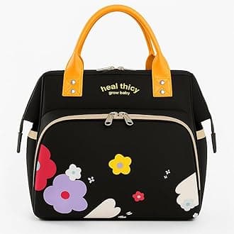 Baby Diaper Bag for Mother for Travelling | Diaper Bags for Mom for Travel | Baby Bag for Mother Travel | Mommy Bags | MomLugguage|Hospital Bags for Delivery Women maternity Product - Black Bag