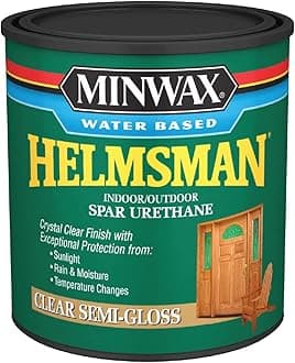 Minwax 630510444 Water Based Helmsman Spar Urethane, quart,