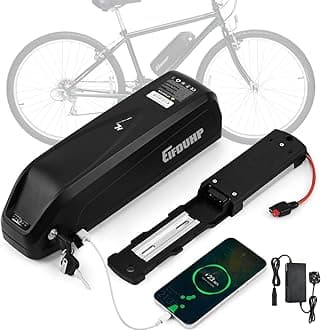 36V Ebike Battery 20AH, Electric Bike Battery Pack Lithium-ion with Charger Baseplate for 750W 500W 350W 250W 200W Bicycle Motor