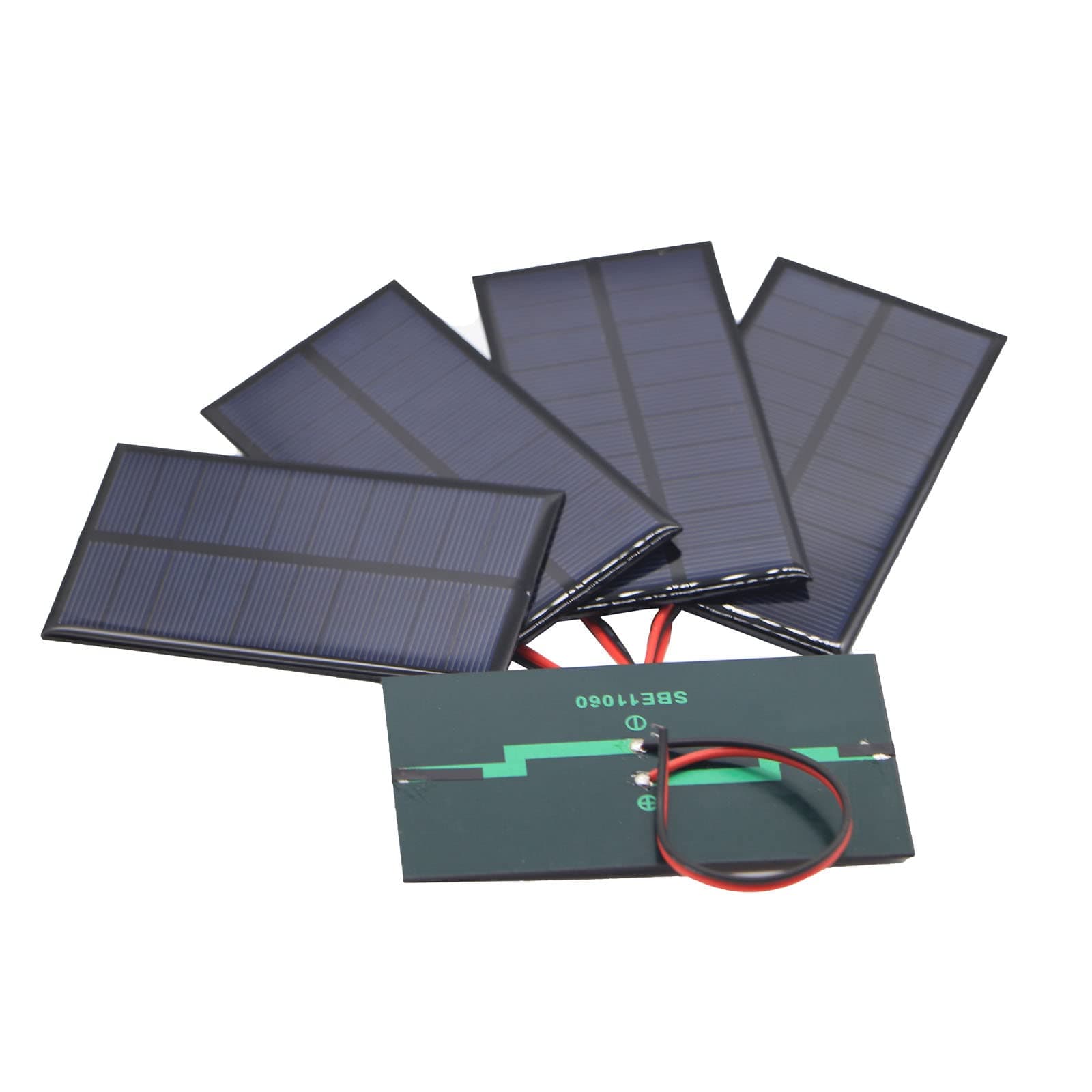 5V Micro Solar Panel (5P5VWIRES)