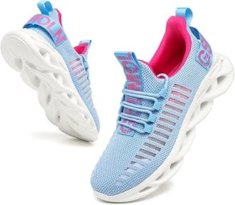 Jakcuz Men's Hightop Non Slip Gym Sneakers Lightweight Breathable Athletic Running Walking Tennis Fashion Comfortable Shoes