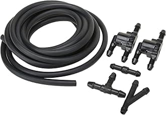 MITZONE Windshield Washer Nozzle Kit Compatible with 2006-2016 Toyota lexus scion Lexus ES350 ES300H IS2500 Replace 85321-28020