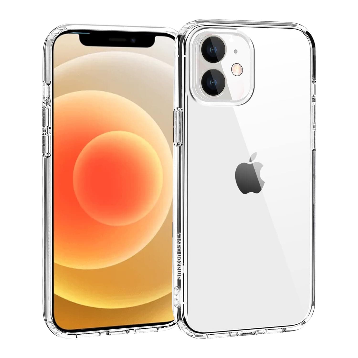 amazon basics iPhone Case for 12-TPU-Crystal Clean