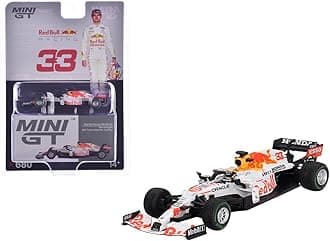 Truescale MiniaturesRacing RB16B #33 Max Verstappen 2nd Place Turkish GP (2021) Limited Edition 1/64 Diecast Model Car by Mini GT MGT00680
