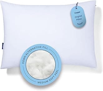 Sleep Cotton Pillow for Sleeping, King size, White