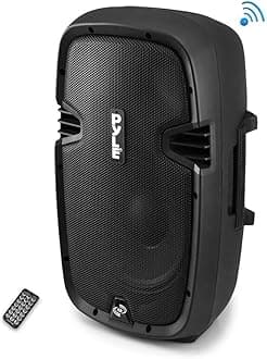 PPHP837UB 8-Inch 600 Watt Bluetooth Speaker System with USB Flash Reader, AUX/MP3 Input and Included Remote...