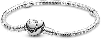Moments Charm Bracelet with Heart Clasp