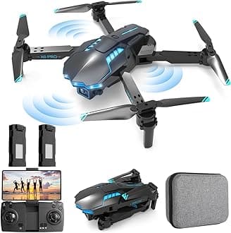 Drone with Camera for Kids and Adults, RC Quadcopter Foldable Drone for Beginners, Toys Gifts for Boys and Girls