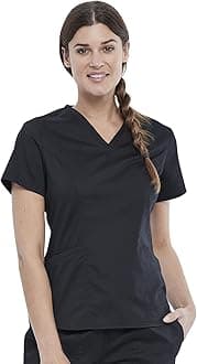 Cherokee womens Mock Wrap Top Mock Wrap Top (pack of 1)