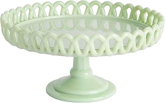 8.5" Cake Stand, Green