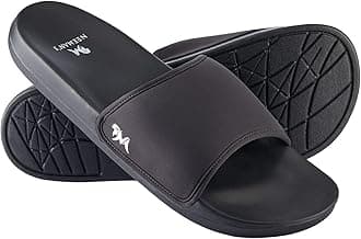 Eco Slides for Men | Natural Rubber Lightweight Slippers