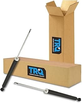 TRQ Rear Shock Absorber Set Compatible with 2013-2018 Ford C-Max 2010-2013 Mazda 3