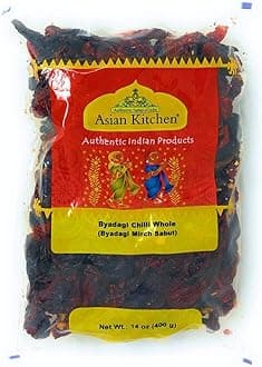Asian Kitchen (By Rani Brand) Byadagi Chilli Whole, Indian Chilli 14oz (400g) ~ All Natural | Vegan | Gluten Friendly | NON-GMO | Indian Origin