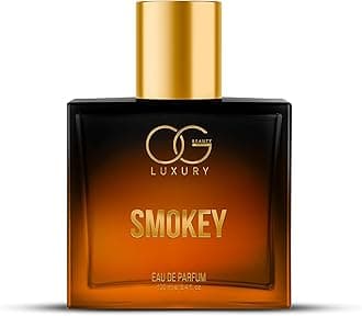 OG BEAUTY Luxury Eau De Parfum Smokey | Long Lasting Fragrance with Whiskey, Oud, Vanilla | Elegant, Sophisticated, & Travel-Friendly Perfume for Man & Women | Gift for Man | 100ml