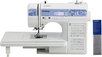 BrotherCS7205 Computerized Sewing Machine with Wide Table, 150 Built-in Stitches, SA520 Water Soluble Stabilizer Included