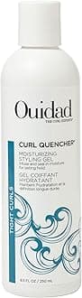 Ouidad Curl Quencher Moisturizing Styling Gel for Tight Curls – Adds Flexible Hold, Bounce, and Frizz-Free Definition to Curly Hair, Hydration & Moisture, Sulfate & Mineral Oil Free