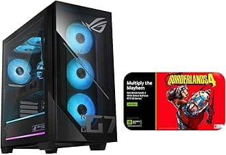 [2025] ASUS ROG G700 (G700TF-DS774Ti) Gaming Desktop PC: Intel Core Ultra 7 265F, 64GB DDR5 RAM, 2X 1TB NVMe SSD, NVIDIA GeForce RTX 5070Ti, Windows 11