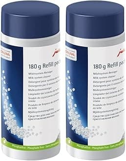 Jura Milk system cleaner 180g refillable bottle (mini tabs) (Pack of 2)