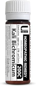 Kali Bichromicum 200C Homeopathic Remedy, 270 Pellets