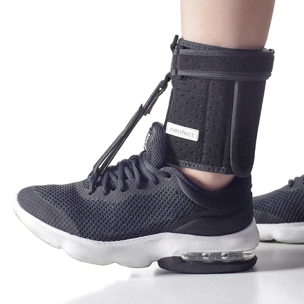 Foot Lift AFO Foot Drop Brace for Walking, Ankle Brace, Drop Foot Brace with Shoes, Stroke Recovery Equipment, Adjustable Ankle Brace, Achilles Tendonitis Relief.