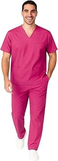 M&M SCRUBS Men Scrub Set Medical Scrub Top and Pants